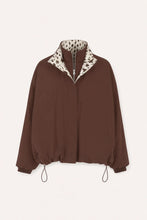 Lade das Bild in den Galerie-Viewer, Amine Reversible Jacket zum Wenden Dark Brown/Cow