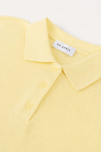 Lade das Bild in den Galerie-Viewer, Noa Piqué Polo Butter Yellow