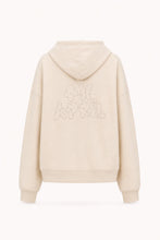 Lade das Bild in den Galerie-Viewer, BF Zip Hoodie Flower Beige