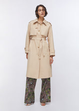 Lade das Bild in den Galerie-Viewer, Langer Trenchcoat mit Tuch Liu Jo
