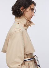Lade das Bild in den Galerie-Viewer, Langer Trenchcoat mit Tuch Liu Jo
