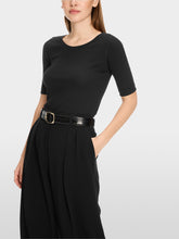 Lade das Bild in den Galerie-Viewer, Rundhals-Shirt halbarm in 2 Farben
