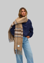 Lade das Bild in den Galerie-Viewer, Check Scarf - Mocha
