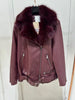 Fake fur Jacke