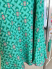 Primrose skirt green ikat