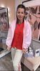 Sweatjacke rosa