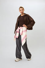 Lade das Bild in den Galerie-Viewer, Katie Vegan Suede Leather Jacket Truffle
