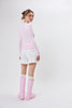 Lilou Knit Shorts Off White