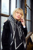 Patti - Cashmere-Schal  - Black