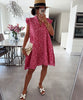 Musselin Kleid Inesa Leo Pink