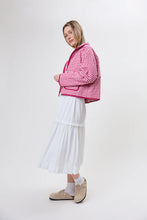 Lade das Bild in den Galerie-Viewer, Sofie Light Padded Overshirt Leo Baby Rose/Berry Whip