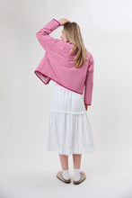 Lade das Bild in den Galerie-Viewer, Sofie Light Padded Overshirt Leo Baby Rose/Berry Whip