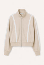 Lade das Bild in den Galerie-Viewer, Track Jacket mit Kontraststreifen – Beige