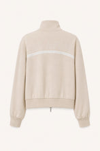 Lade das Bild in den Galerie-Viewer, Track Jacket mit Kontraststreifen – Beige