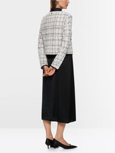 Lade das Bild in den Galerie-Viewer, Jacquard-Jacke mit Kontrastdetails
