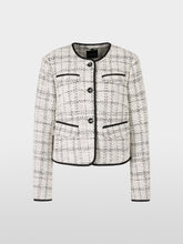 Lade das Bild in den Galerie-Viewer, Jacquard-Jacke mit Kontrastdetails
