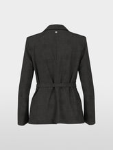 Lade das Bild in den Galerie-Viewer, Blazer mit Bindegürtel
