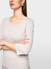Lade das Bild in den Galerie-Viewer, T-Shirt mit Kettenbesatz in 2 Farben
