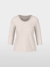 Lade das Bild in den Galerie-Viewer, T-Shirt mit Kettenbesatz in 2 Farben
