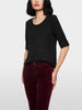 T-Shirt mit Kettenbesatz in 2 Farben