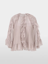 Lade das Bild in den Galerie-Viewer, Volant-Bluse im Boho-Stil in 2 Farben
