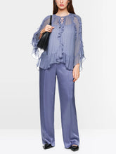 Lade das Bild in den Galerie-Viewer, Volant-Bluse im Boho-Stil in 2 Farben
