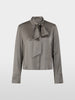 Feminine Bluse mit Schluppe