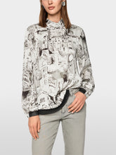 Lade das Bild in den Galerie-Viewer, Bluse mit CITY-Print

