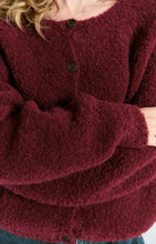 Lade das Bild in den Galerie-Viewer, Damencardigan Zolly Grenade Chine