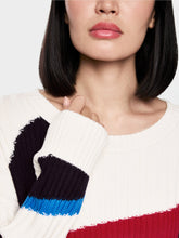 Lade das Bild in den Galerie-Viewer, Strickpullover im Colour-Blocking-Look
