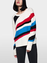 Lade das Bild in den Galerie-Viewer, Strickpullover im Colour-Blocking-Look
