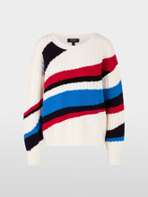 Lade das Bild in den Galerie-Viewer, Strickpullover im Colour-Blocking-Look
