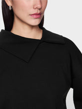 Lade das Bild in den Galerie-Viewer, Sweatshirt mit asymmetrischem Kragen