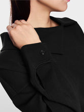 Lade das Bild in den Galerie-Viewer, Sweatshirt mit asymmetrischem Kragen