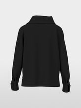 Lade das Bild in den Galerie-Viewer, Sweatshirt mit asymmetrischem Kragen