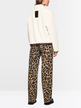 Lade das Bild in den Galerie-Viewer, Fleece-Pullover mit Leo-Details