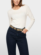 Lade das Bild in den Galerie-Viewer, Klassisches Langarmshirt unifarben