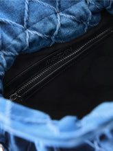 Lade das Bild in den Galerie-Viewer, Beuteltasche aus Jeansstoff
