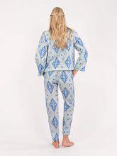Lade das Bild in den Galerie-Viewer, Comfrey Jacket Ikat Blue