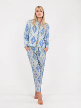 Lade das Bild in den Galerie-Viewer, Comfrey Jacket Ikat Blue