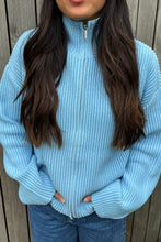 Lade das Bild in den Galerie-Viewer, Eleni Knit Cardigan Sky Blue