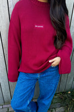 Lade das Bild in den Galerie-Viewer, Fitzi Knit Jumper Cherry Red