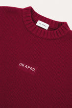 Lade das Bild in den Galerie-Viewer, Fitzi Knit Jumper Cherry Red