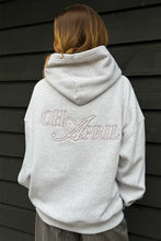 Lade das Bild in den Galerie-Viewer, Regular Hoodie Oh April Grey Melange