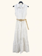 Lade das Bild in den Galerie-Viewer, Sommerkleid mit Kragen