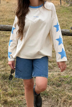 Lade das Bild in den Galerie-Viewer, Venetia Longsleeve Stars Off White