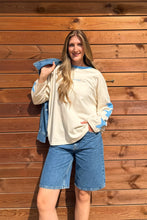Lade das Bild in den Galerie-Viewer, Venetia Longsleeve Stars Off White