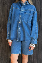 Lade das Bild in den Galerie-Viewer, Vivian Denim Shirt Denim Mid Blue