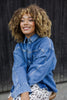 Vivian Denim Shirt Denim Mid Blue