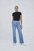 DEW Flared Soft Denim - French Pocket
